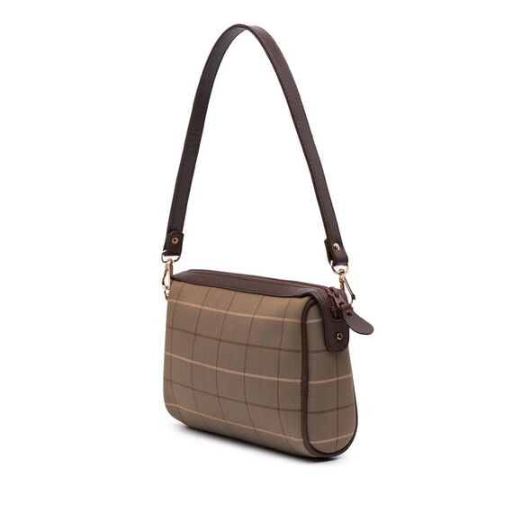 Burberry Vintage Check Canvas Satchel - Picture 2 of 8